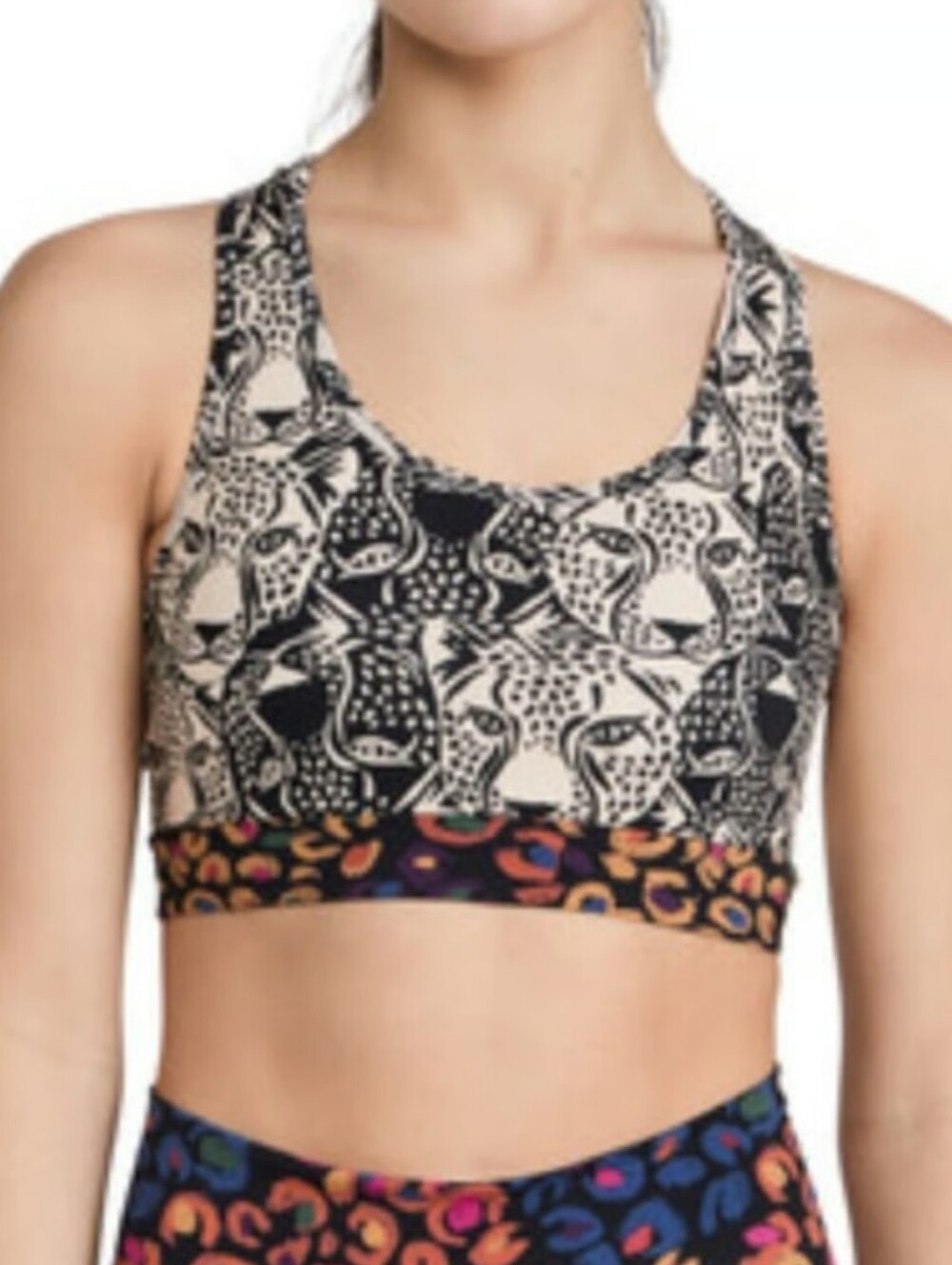 Farm Rio Razor Back Tank Sz Small Workout Anthro